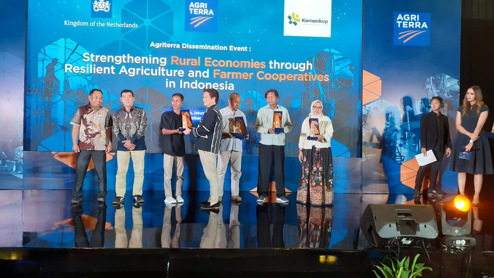 Koperasi Mina Muara Sejahtera Raih Penghargaan Nasional pada Agriterra Dissemination Event di Jakarta